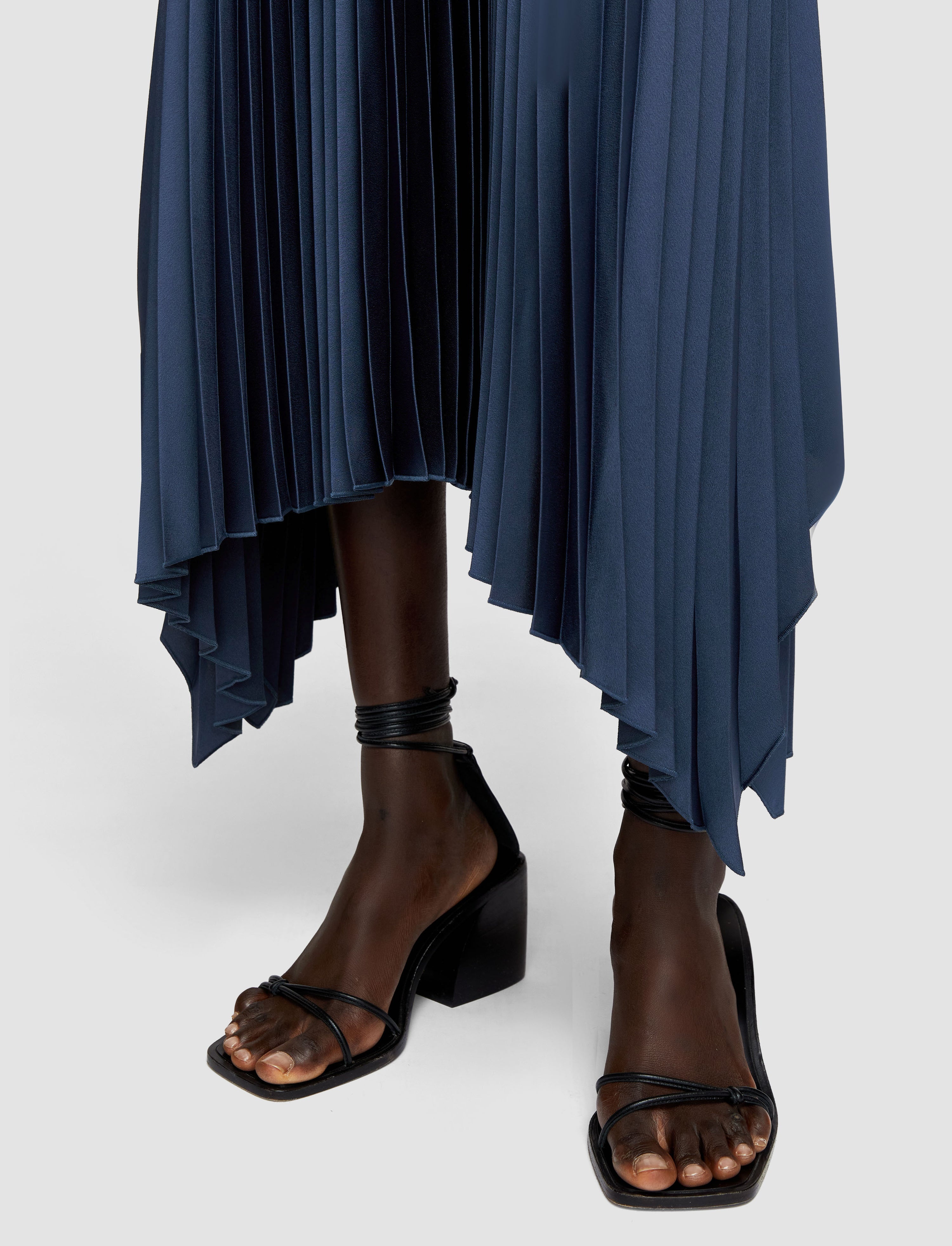 Ade Knit Weave Plissé Skirt - 4