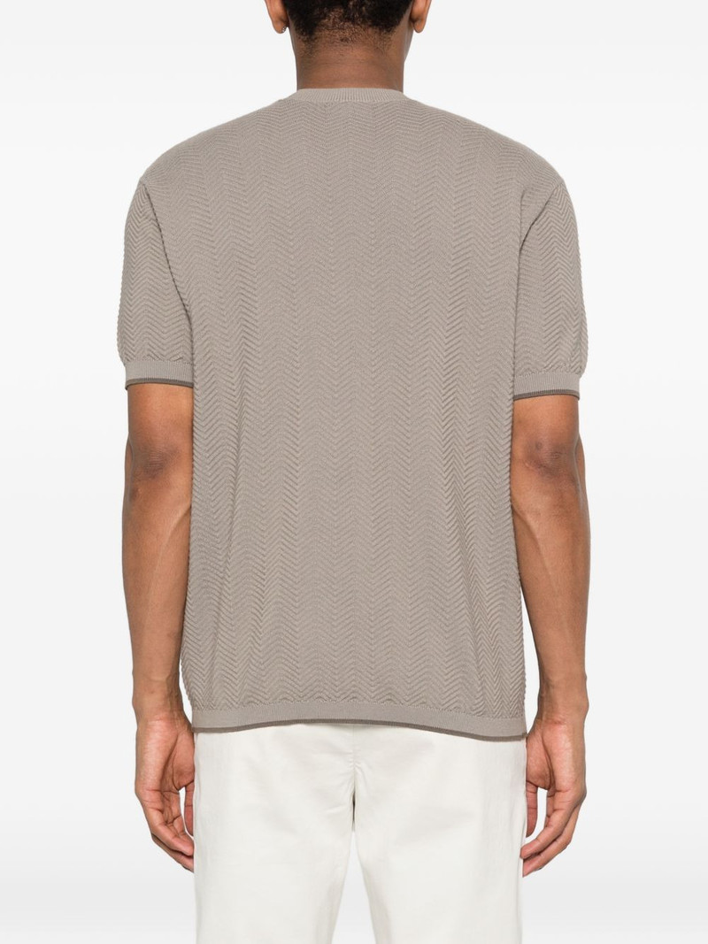 pattern short-sleeve T-shirt 4
