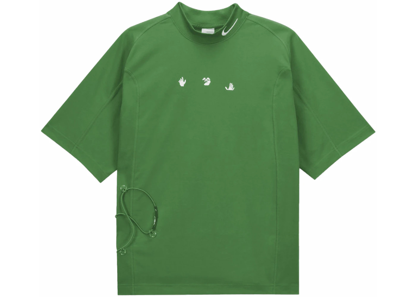 Nike x Off-White Short Sleeve Top Green - 1