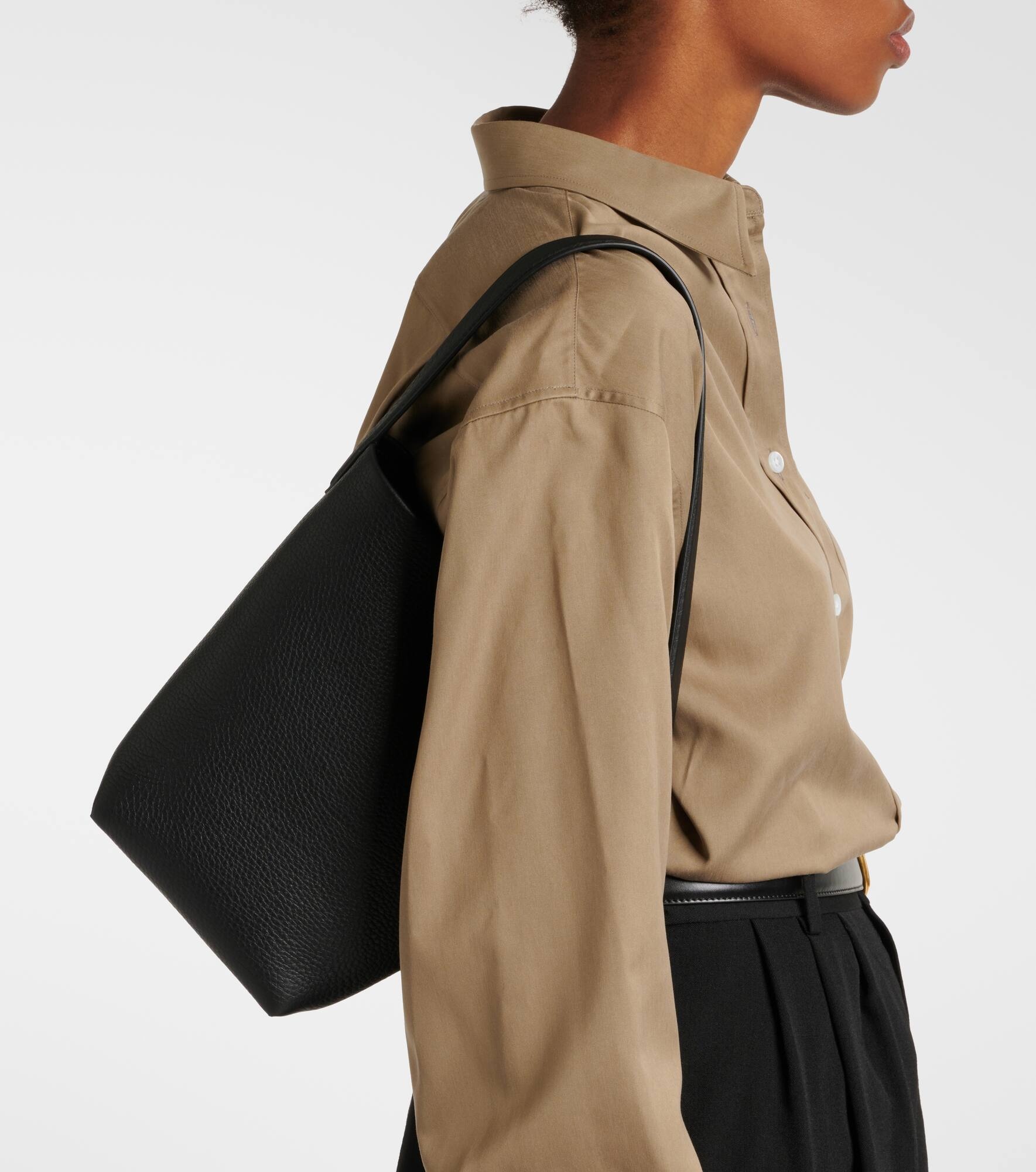 N/S Park Small leather tote bag - 7