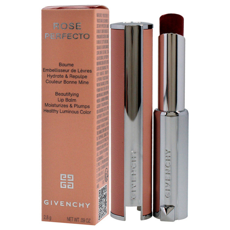 Rose Perfecto Plumping Lip Balm 37 Rouge Graine by Givenchy for Women 0.09 oz Lip Balm 6