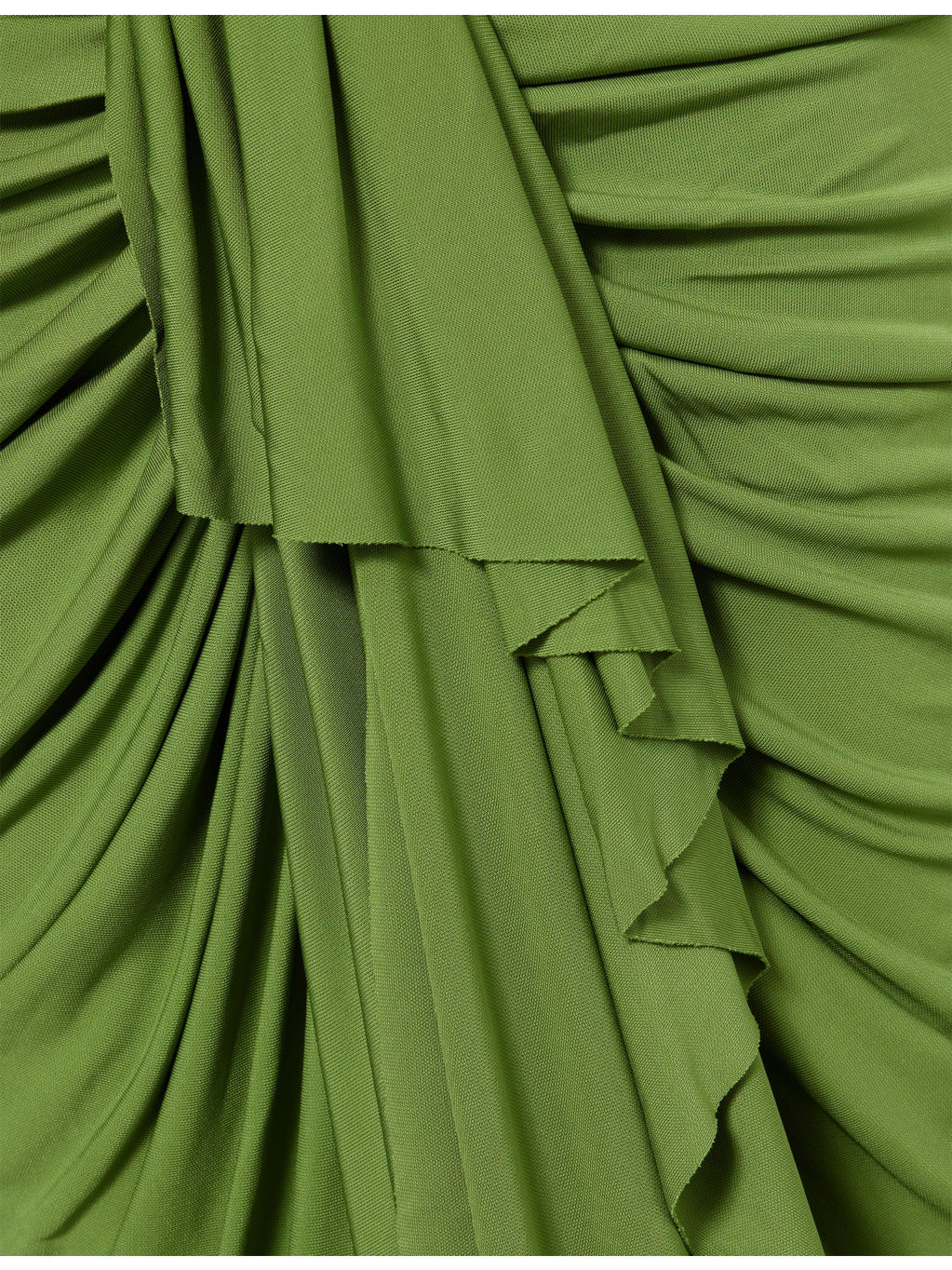 Vivenda Drape-Front Jersey Maxi Dress - 6
