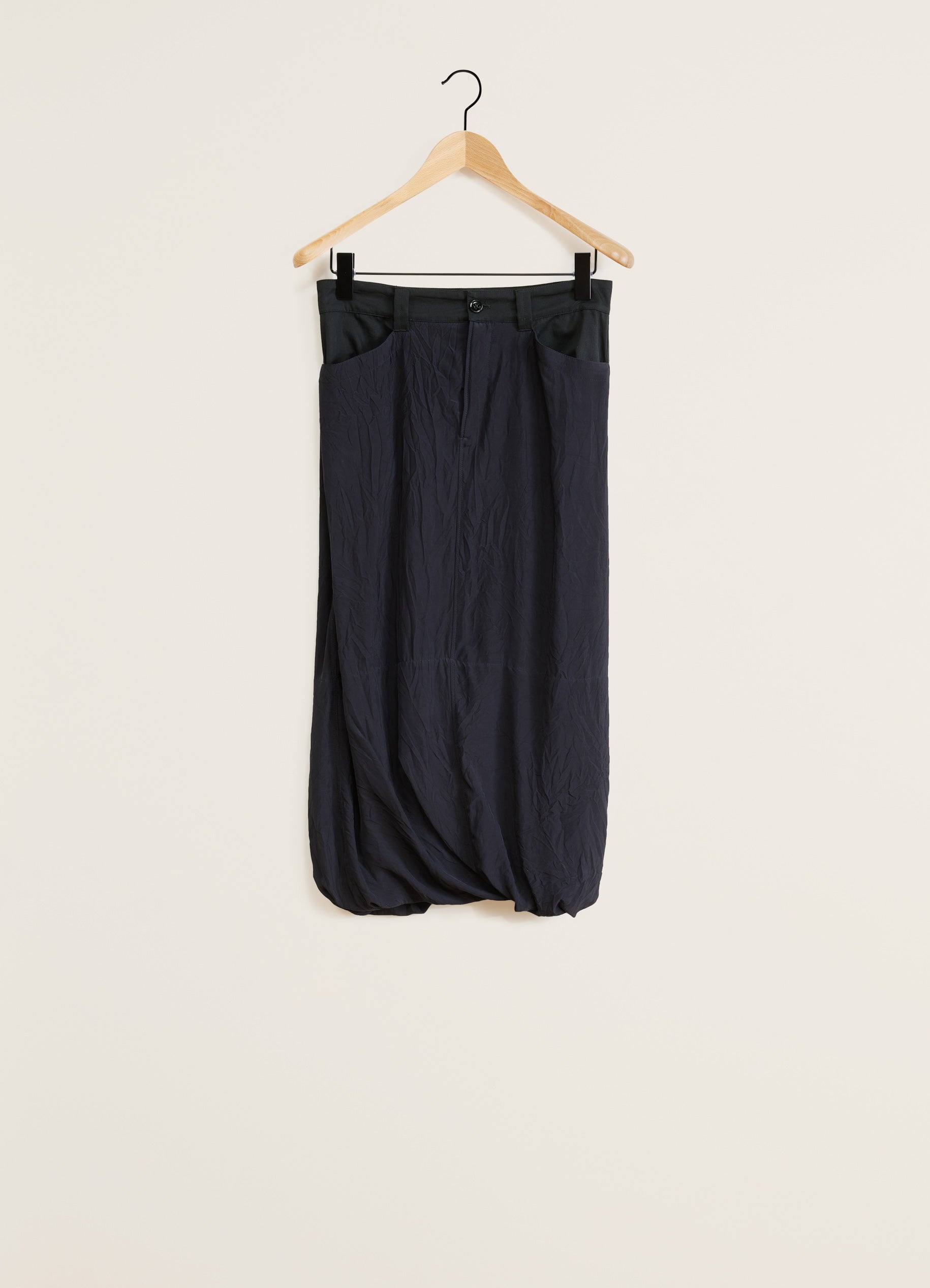 TWISTED HEM SKIRT - 1