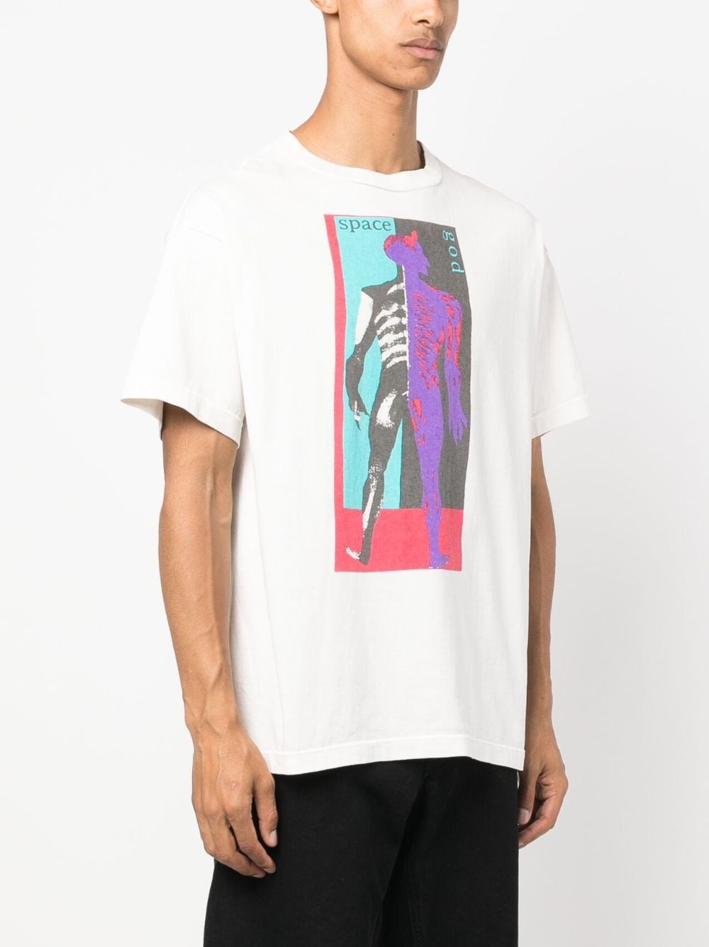 graphic-print cotton T-shirt - 3
