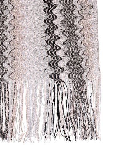 Missoni Viscose blend lurex fringed scarf outlook