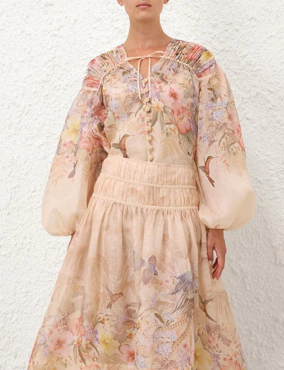 Illuminate Drawn Blouse - 2
