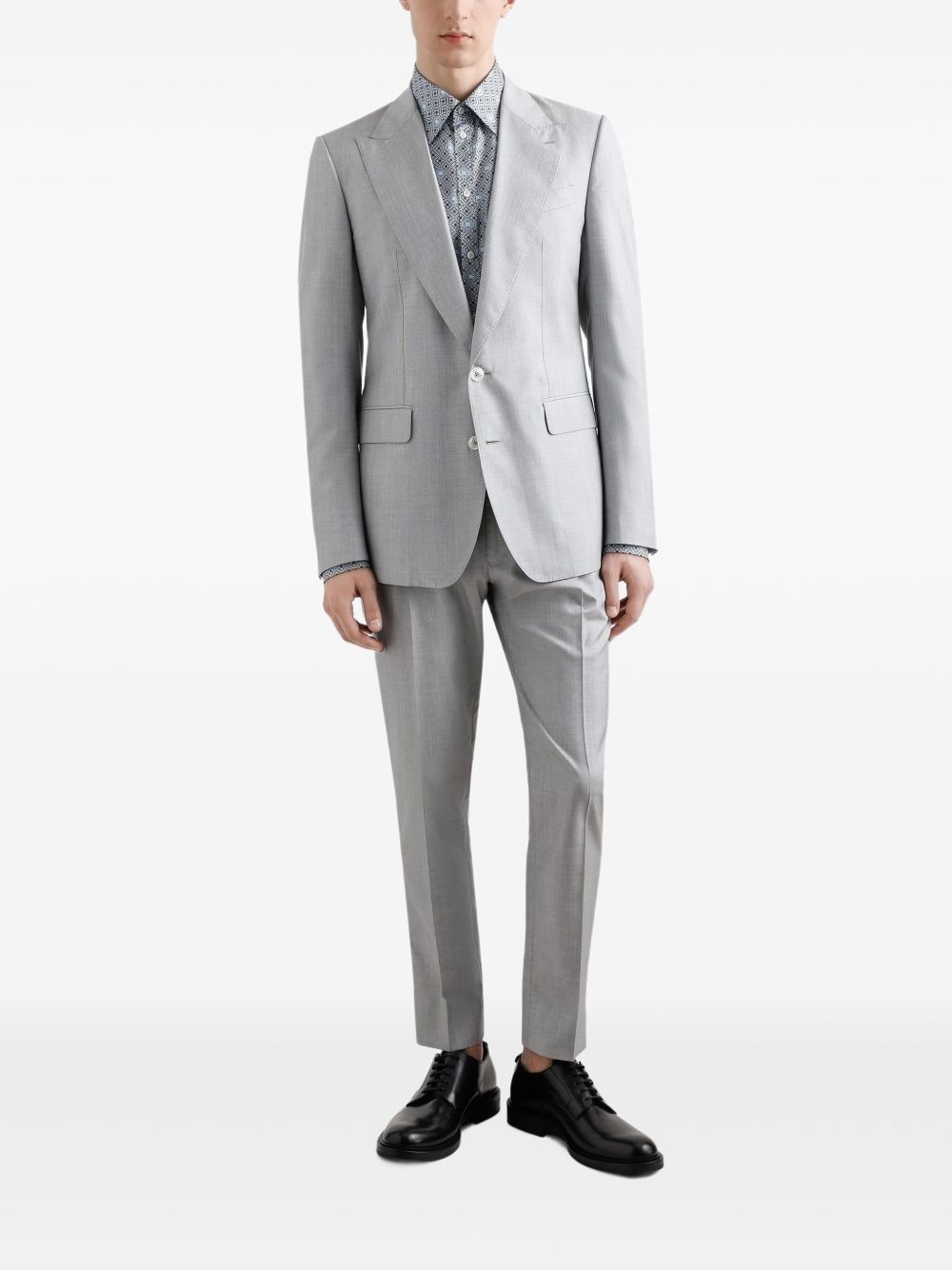 single-breasted suit - 2