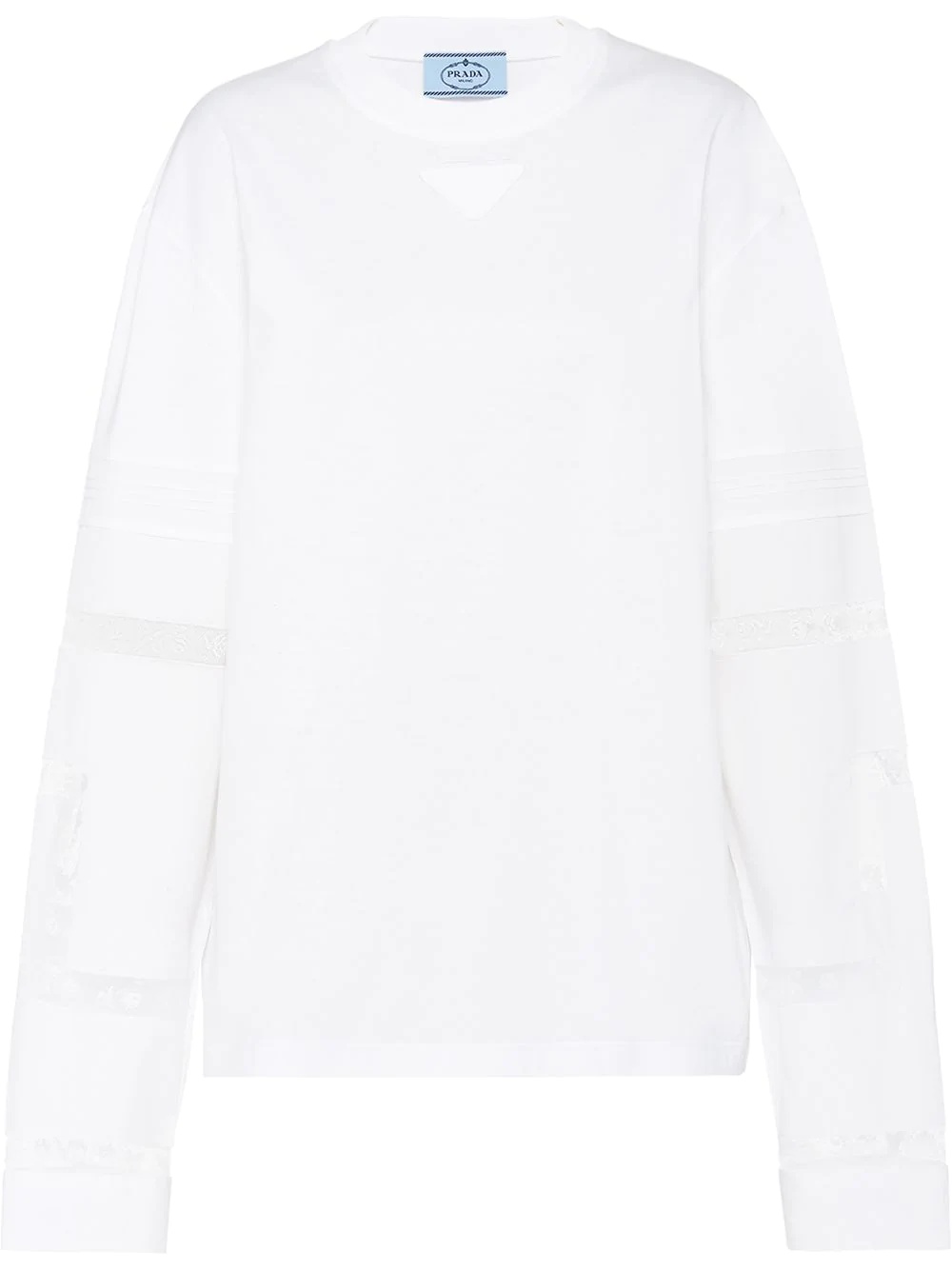 oversized crew neck T-shirt - 1