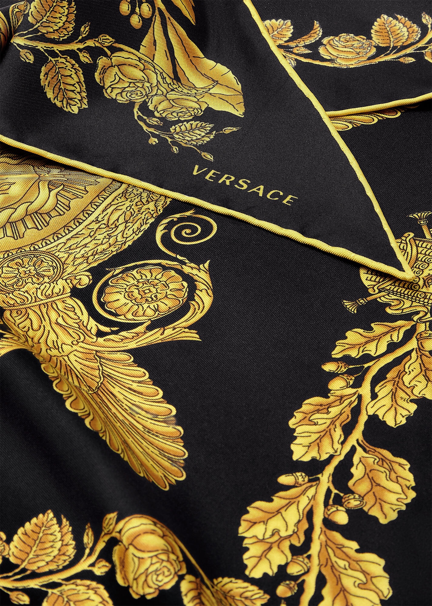 Maschera Baroque Silk Triangle Foulard - 2