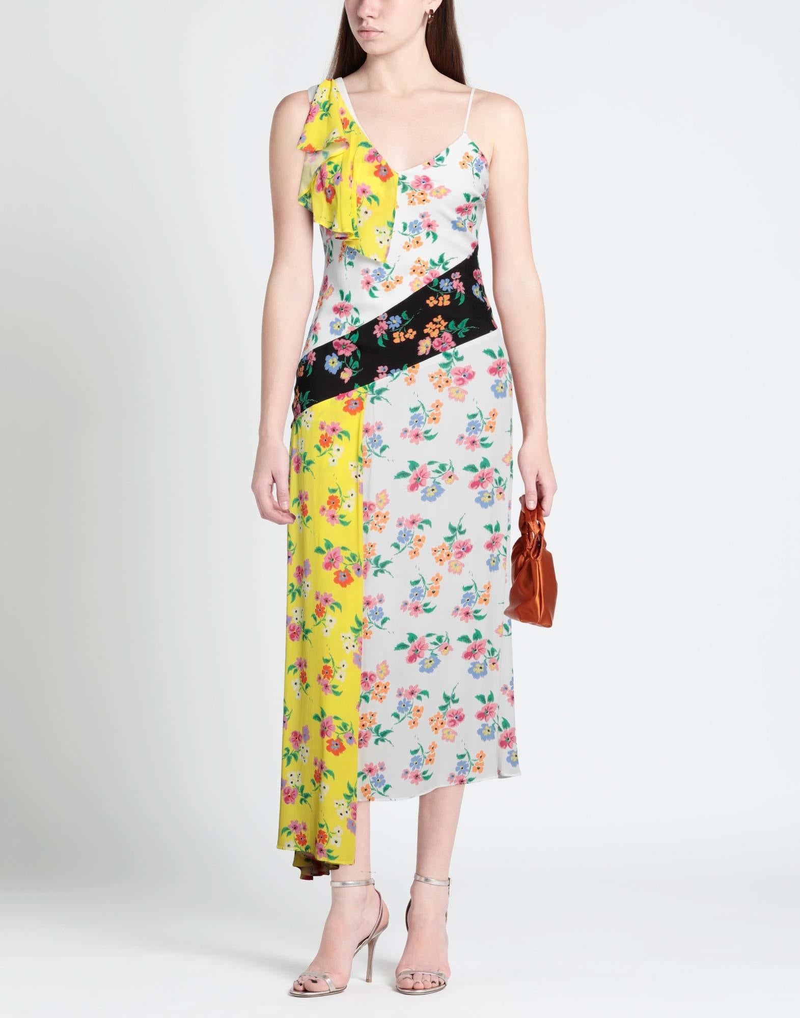 White Women's Midi Dress - 3