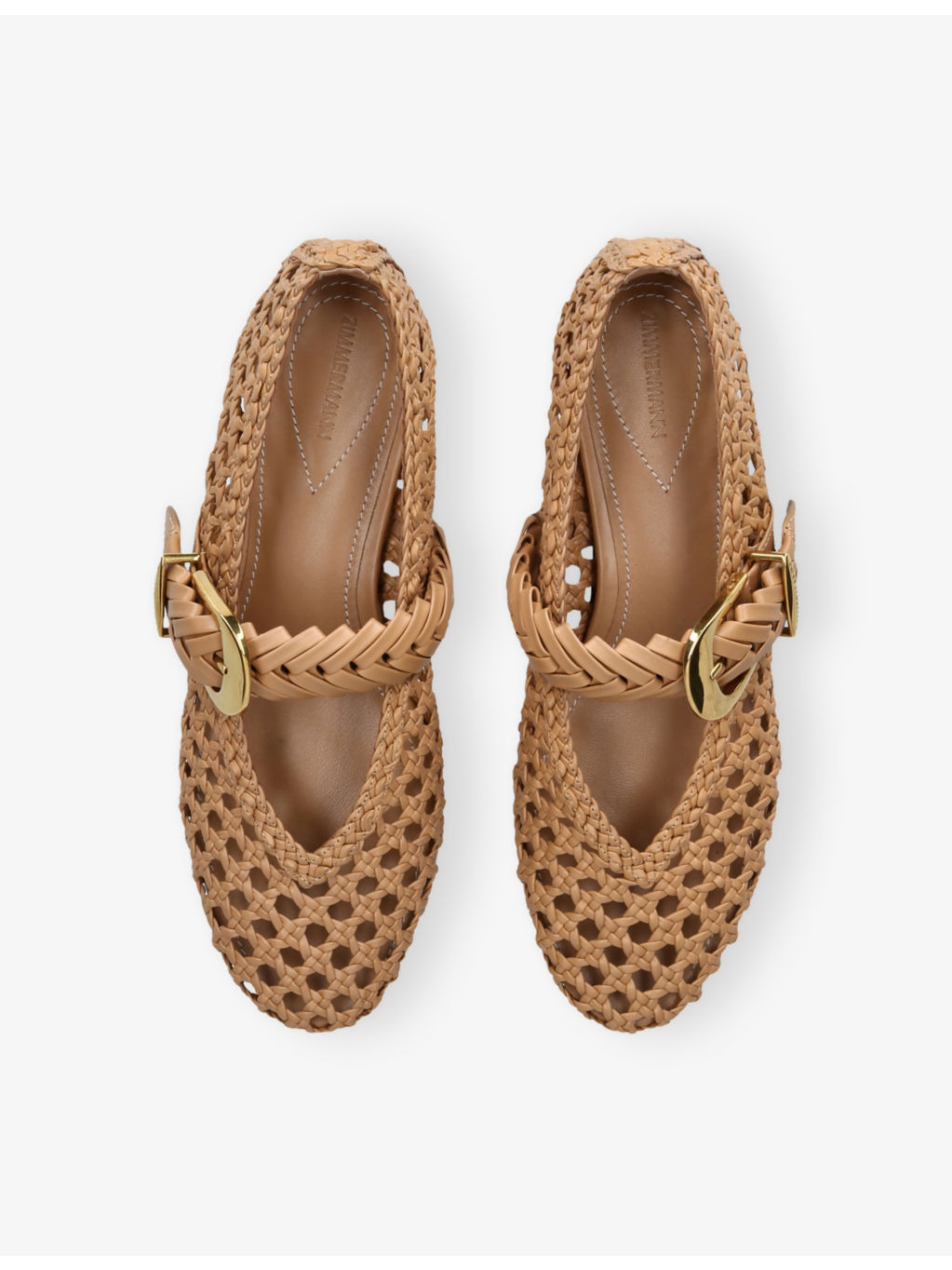 Helix Ballerina Leather Flats - 2