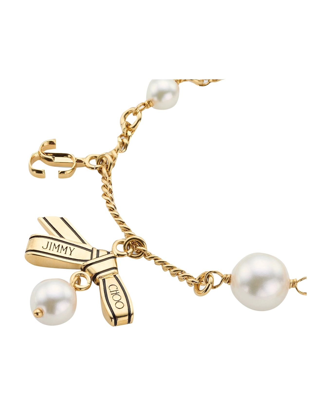 Multi Charm Ribbon Bracelet - 2
