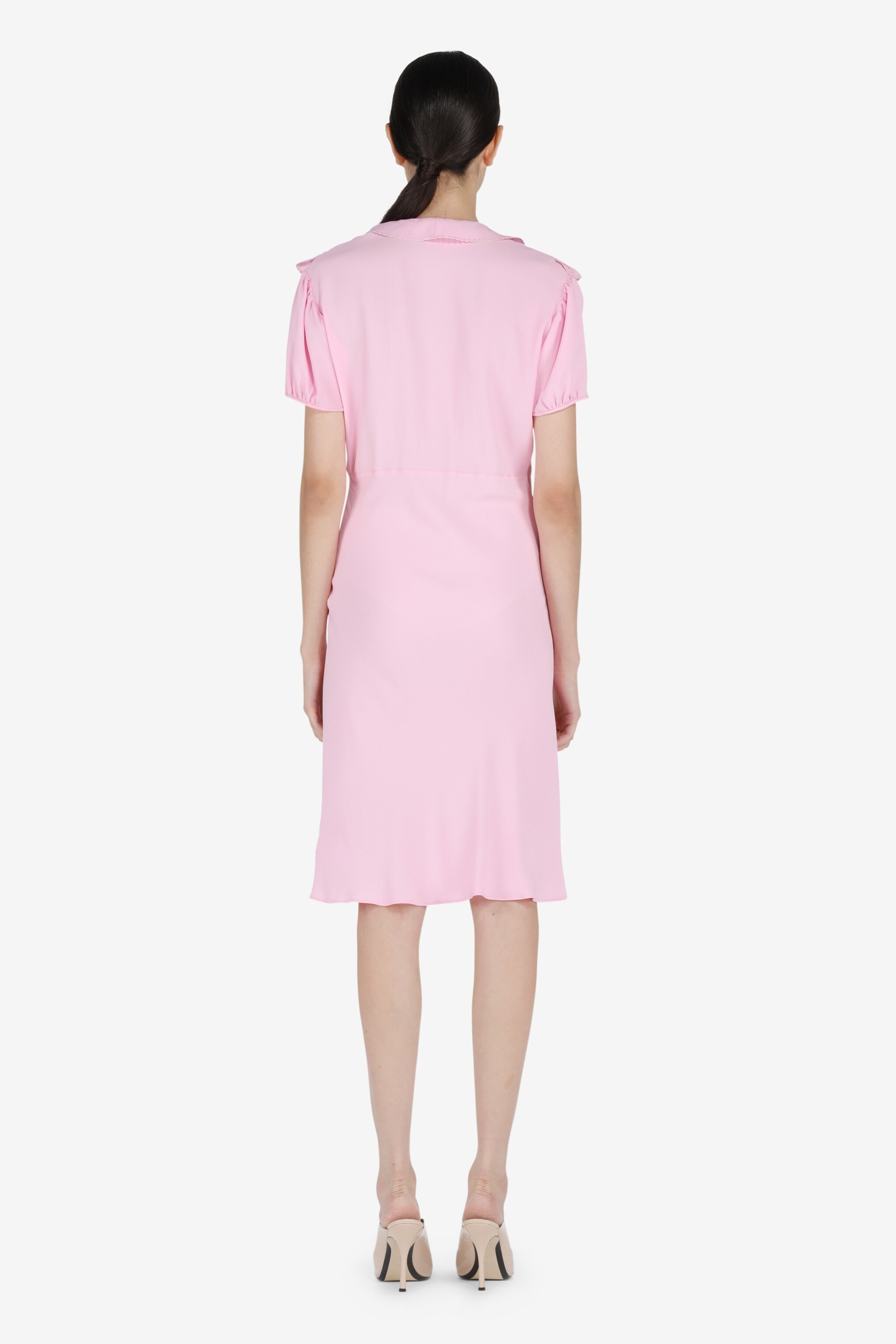 RUFFLE-TRIMMED DRESS - 2