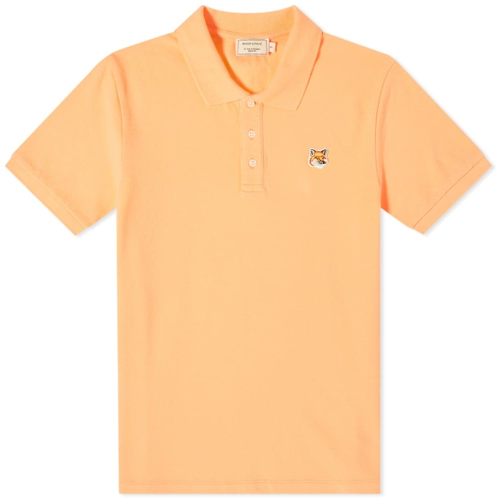 Maison Kitsuné Fox Head Patch Polo - 1