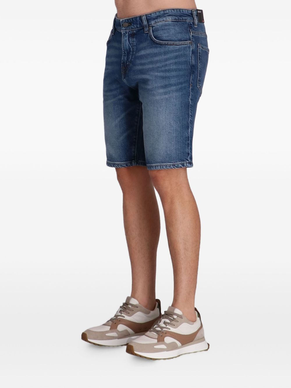 Maine five-pockets denim shorts - 3