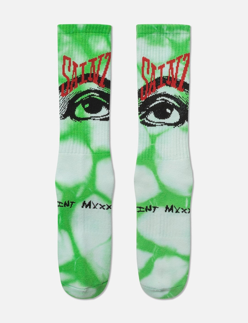 TIE DYE EYES SOCKS 6