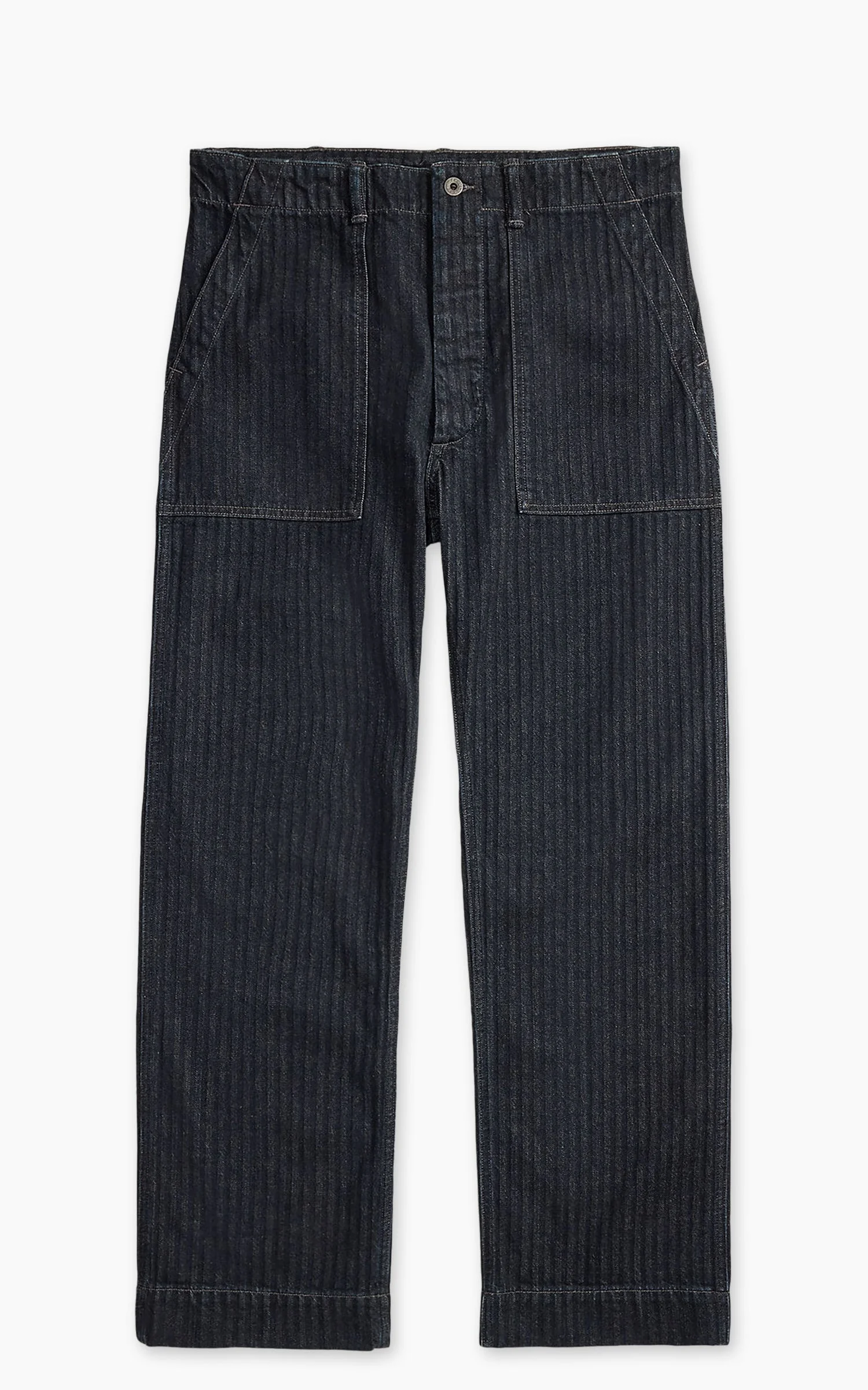RRL LIMITED-EDITION INDIGO HERRINGBONE PANT RINSE - 1