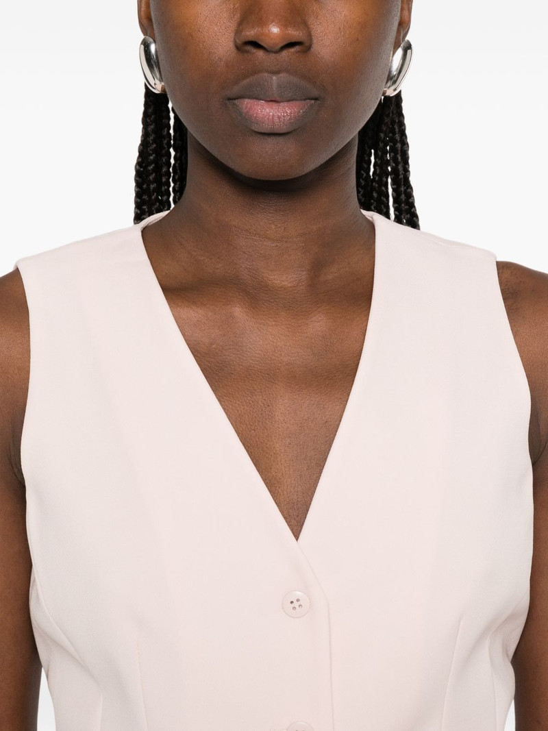Mstmadia button V-neck jacket 5