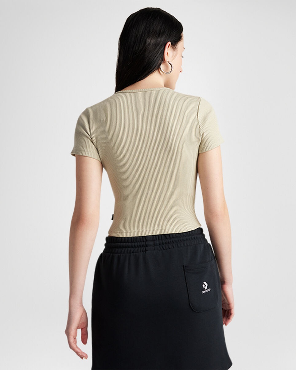 Ribbed Slim T-Shirt - 3