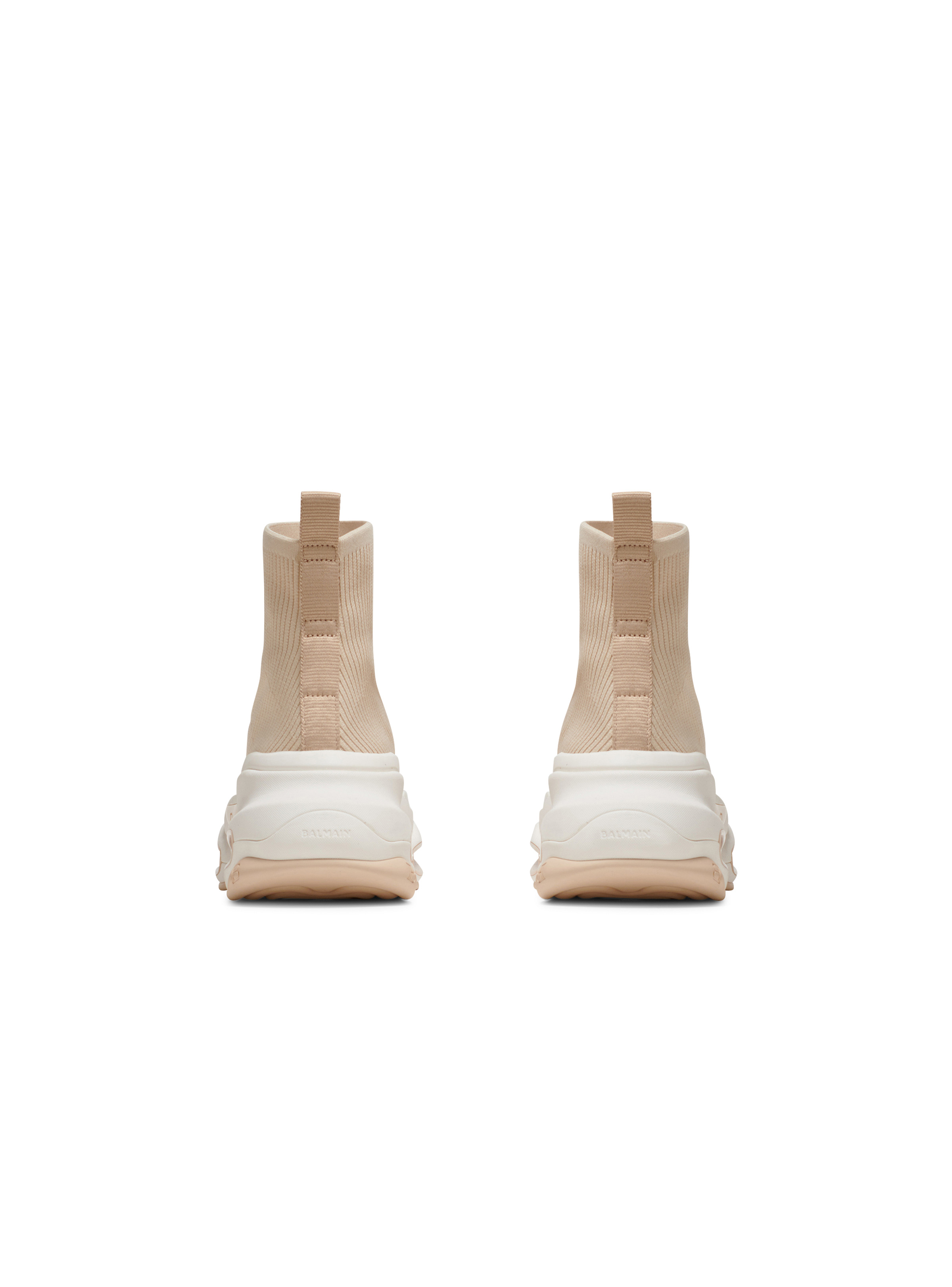 B-Bold knit high-top trainers - 4