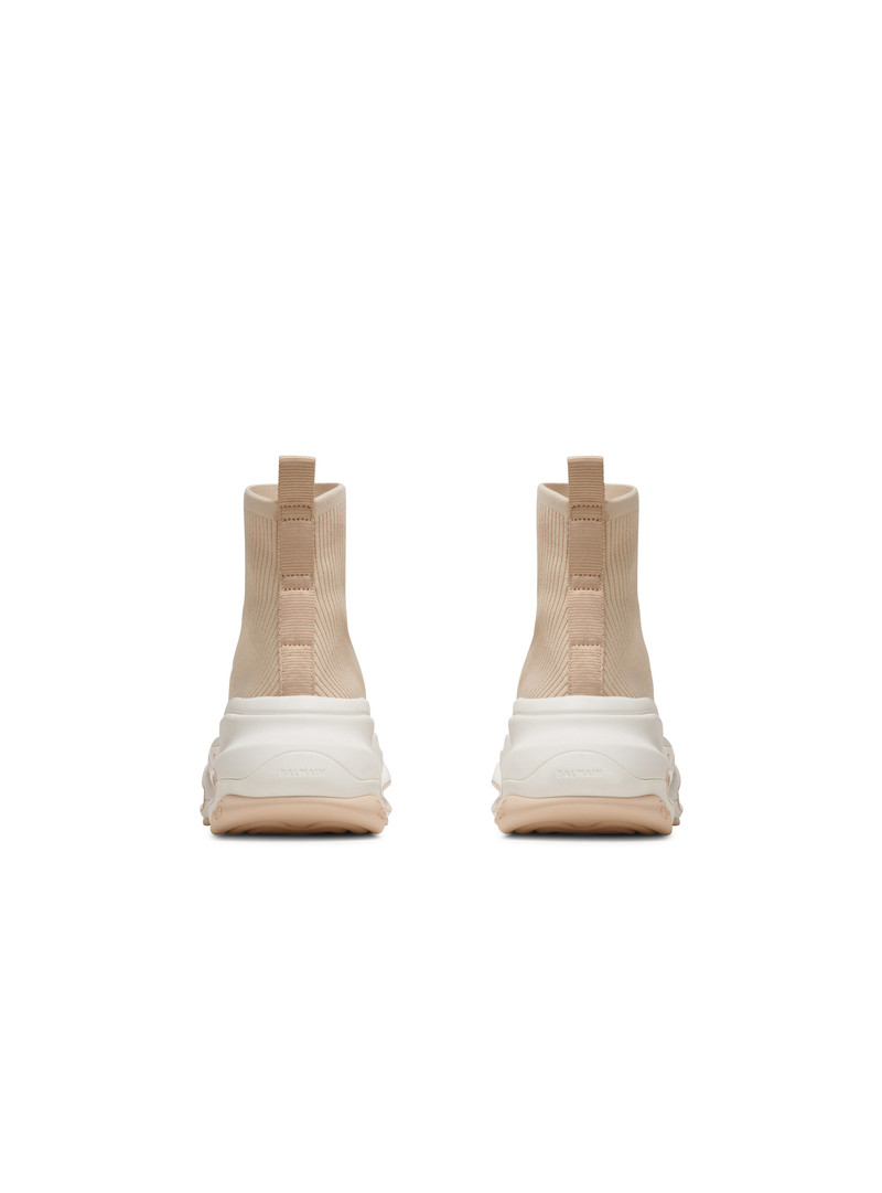 B-Bold knit high-top trainers 4