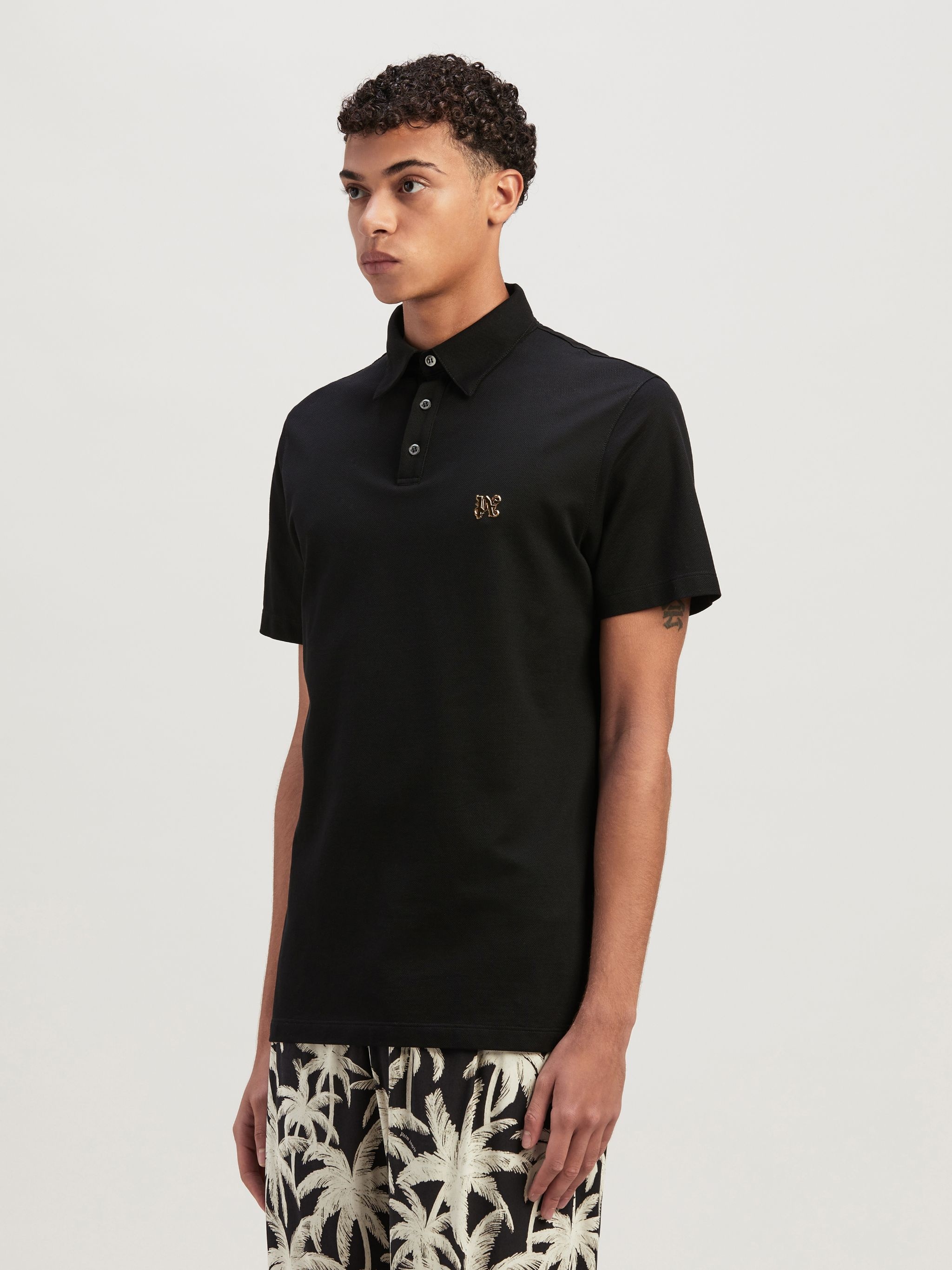 Monogram Pin Polo - 4