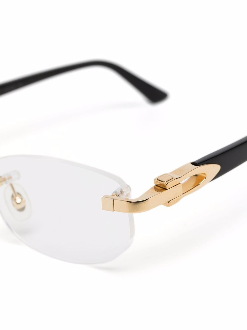 frameless rounded glasses 3