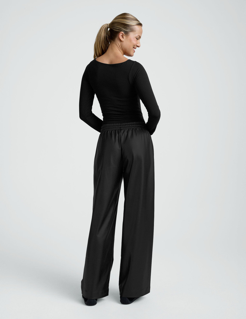 Faux Leather Pant 3
