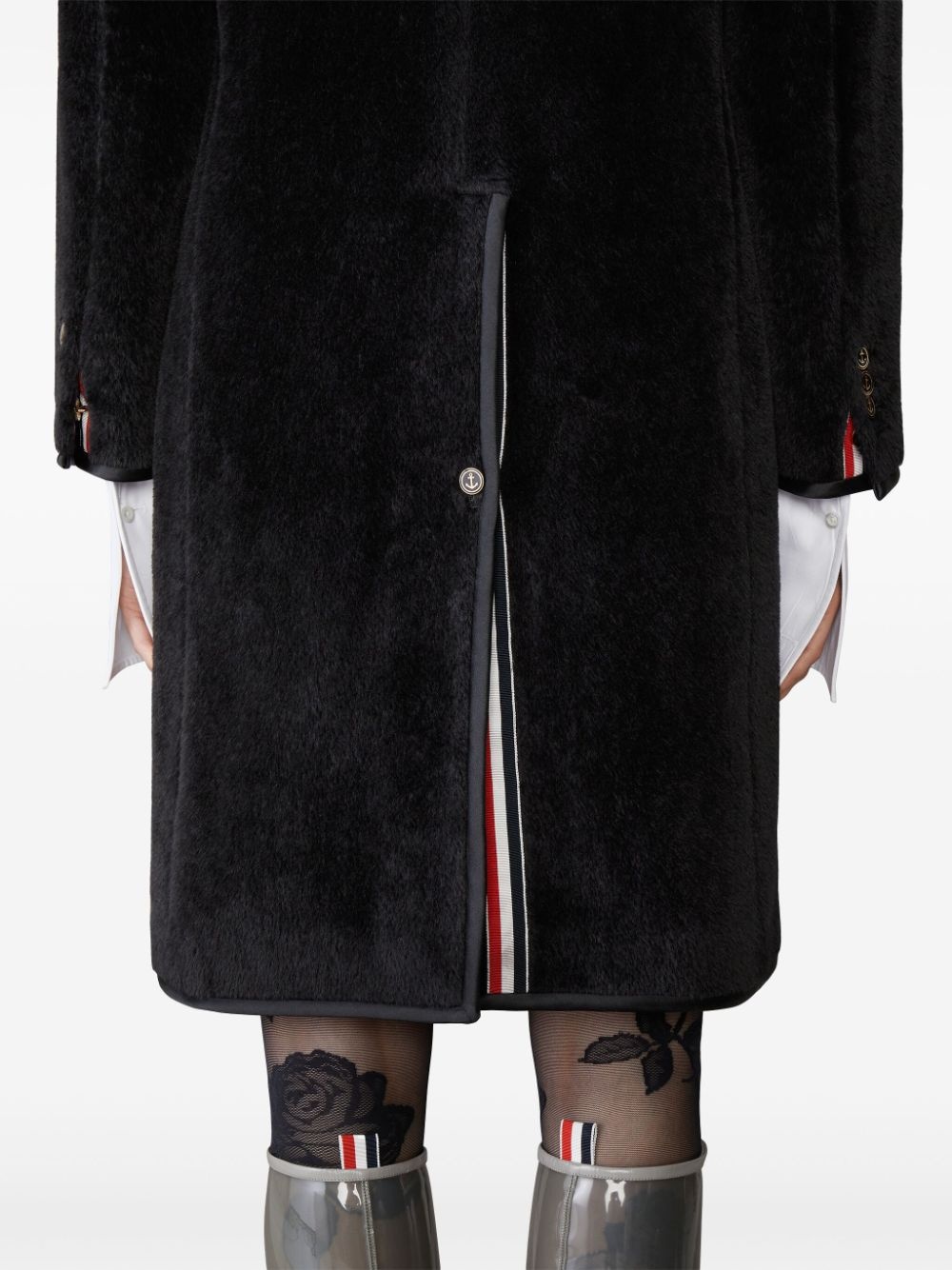 faux-fur coat - 6