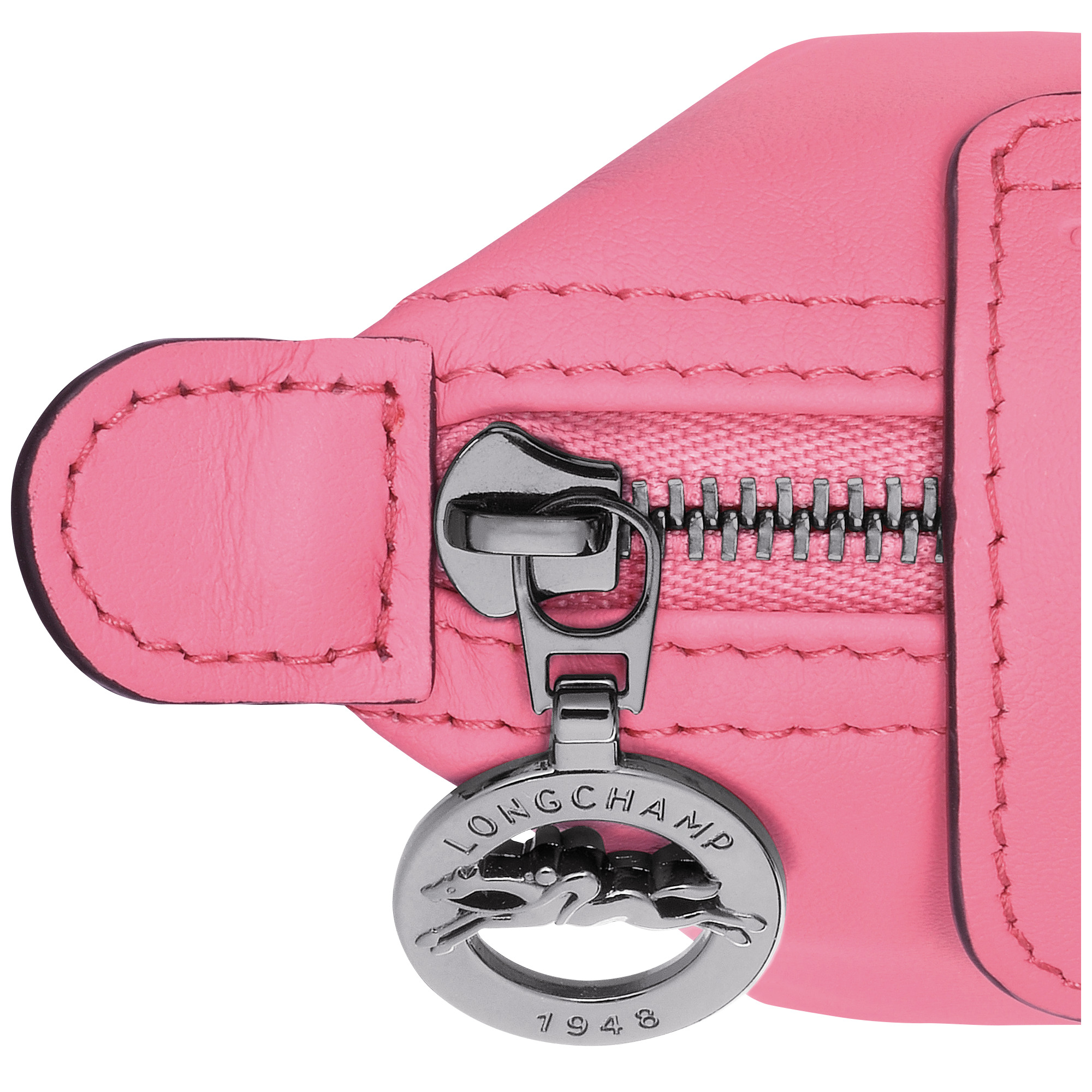 Le Pliage Xtra Coin purse Pink - Leather - 3