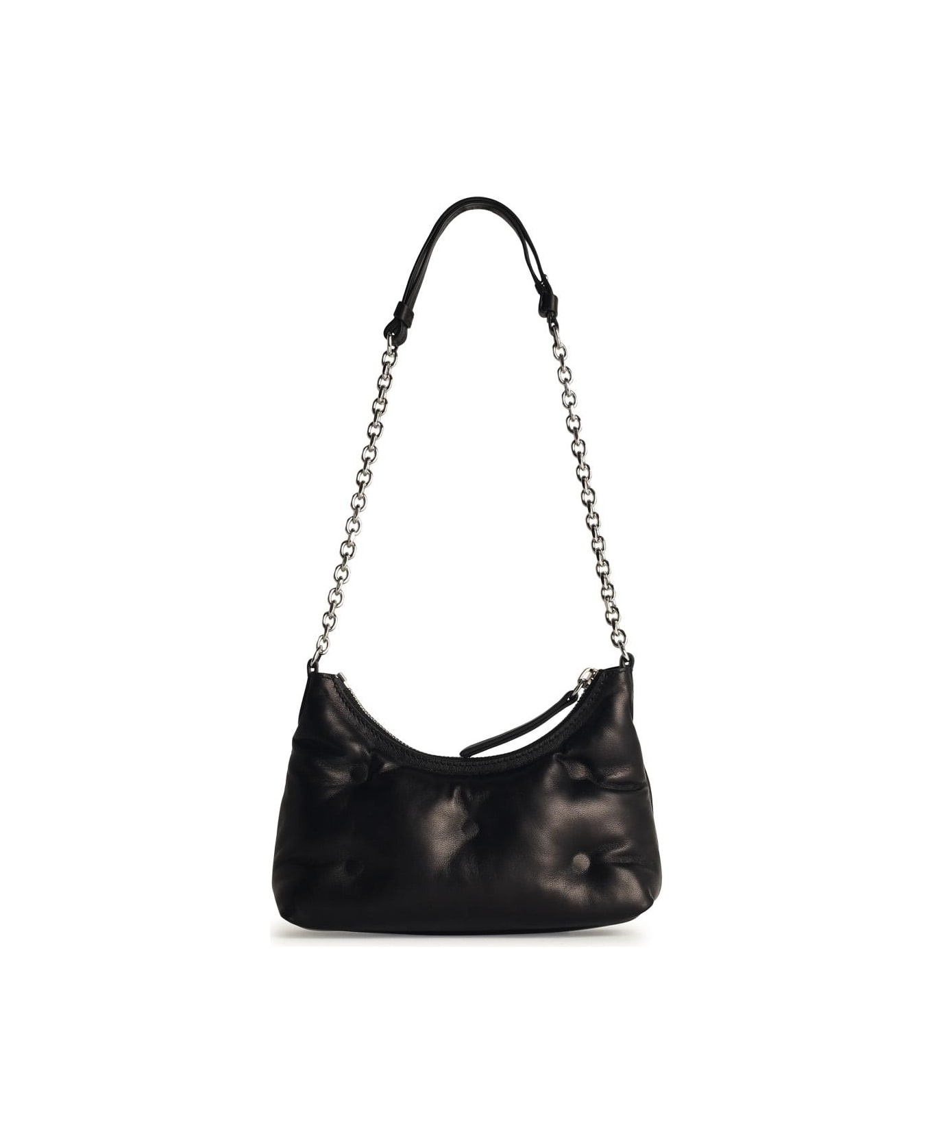 'hobo Glam Slam' Black Leather Bag - 3