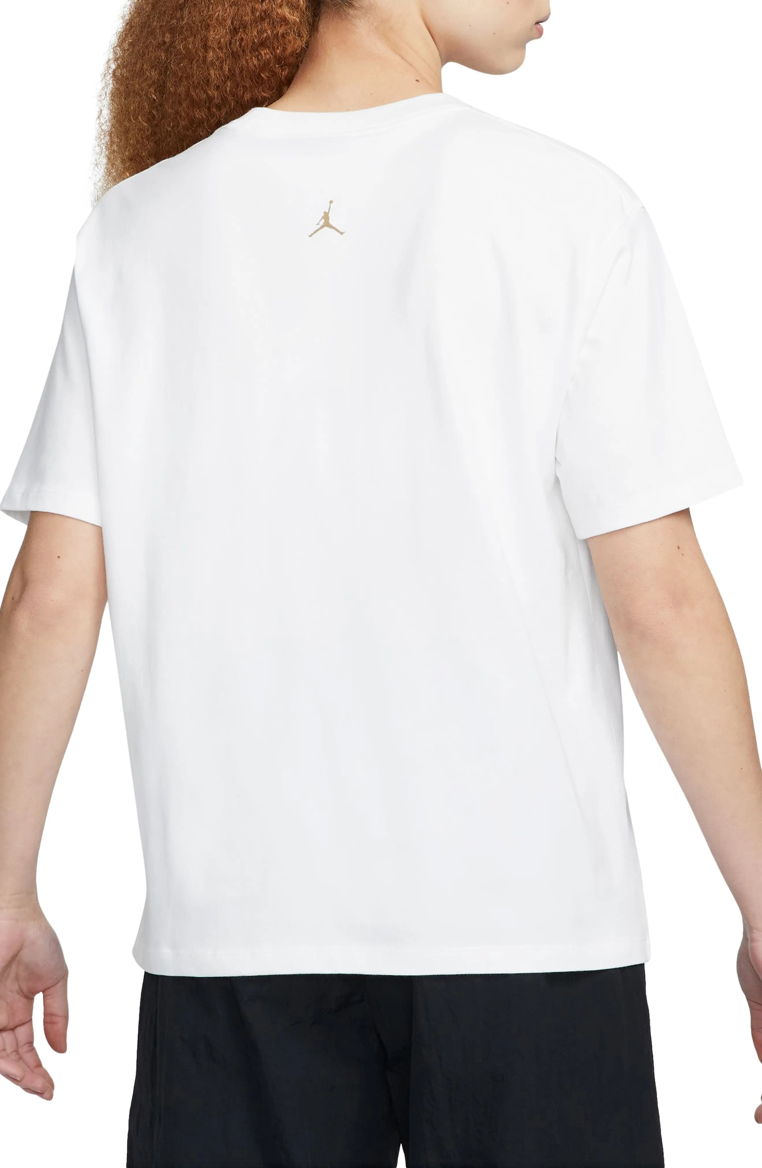 Flight Graphic T-Shirt in White/Desert - 2