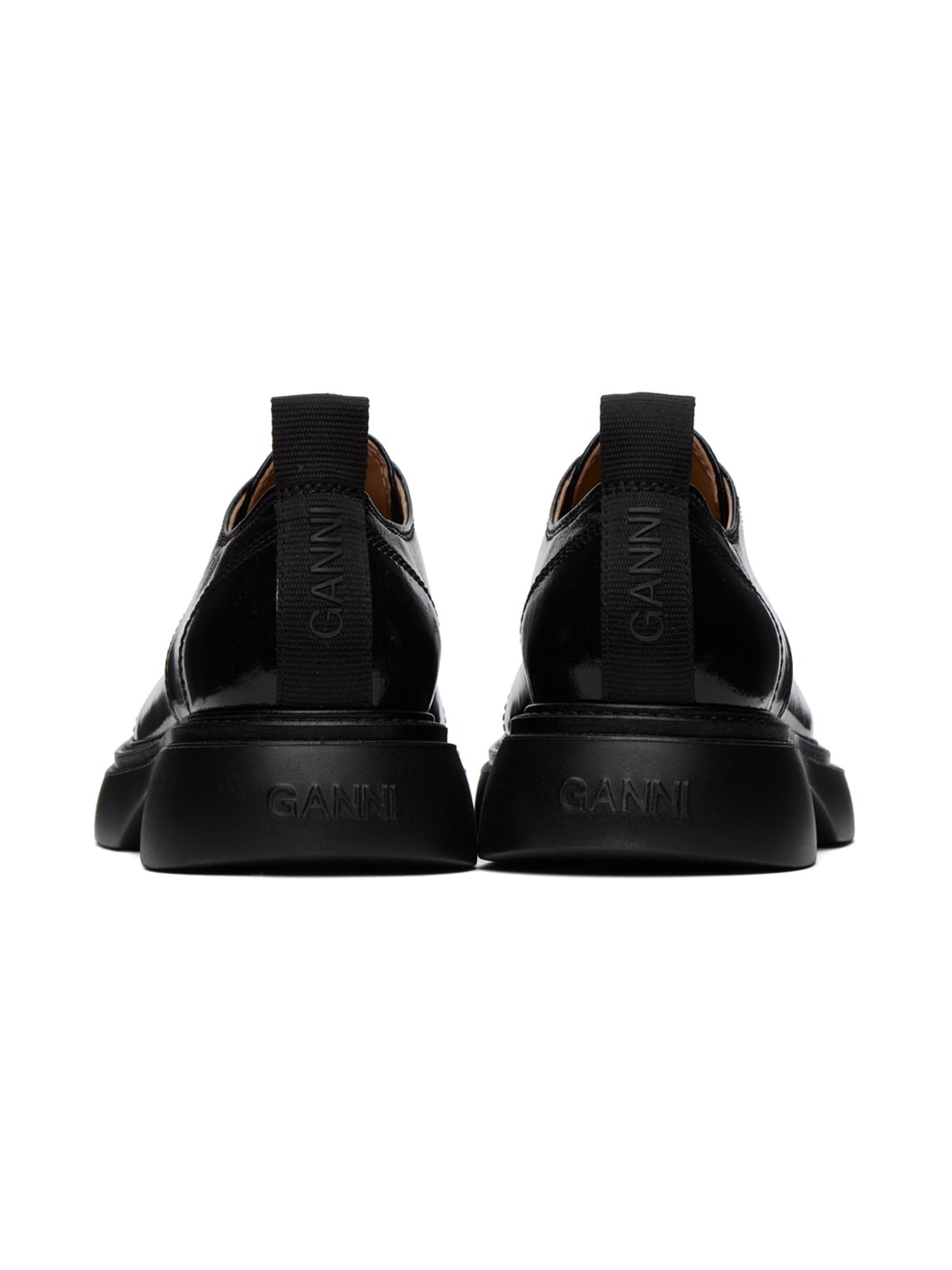 Black Everyday Lace-Up Derbys - 2