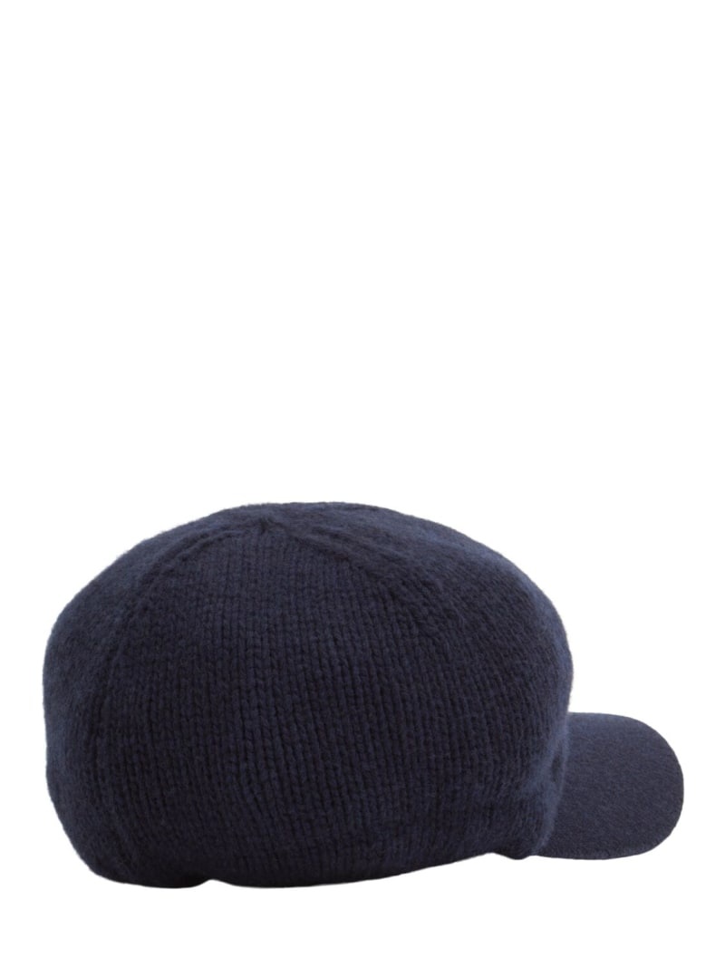 Virgin wool baseball cap - 4
