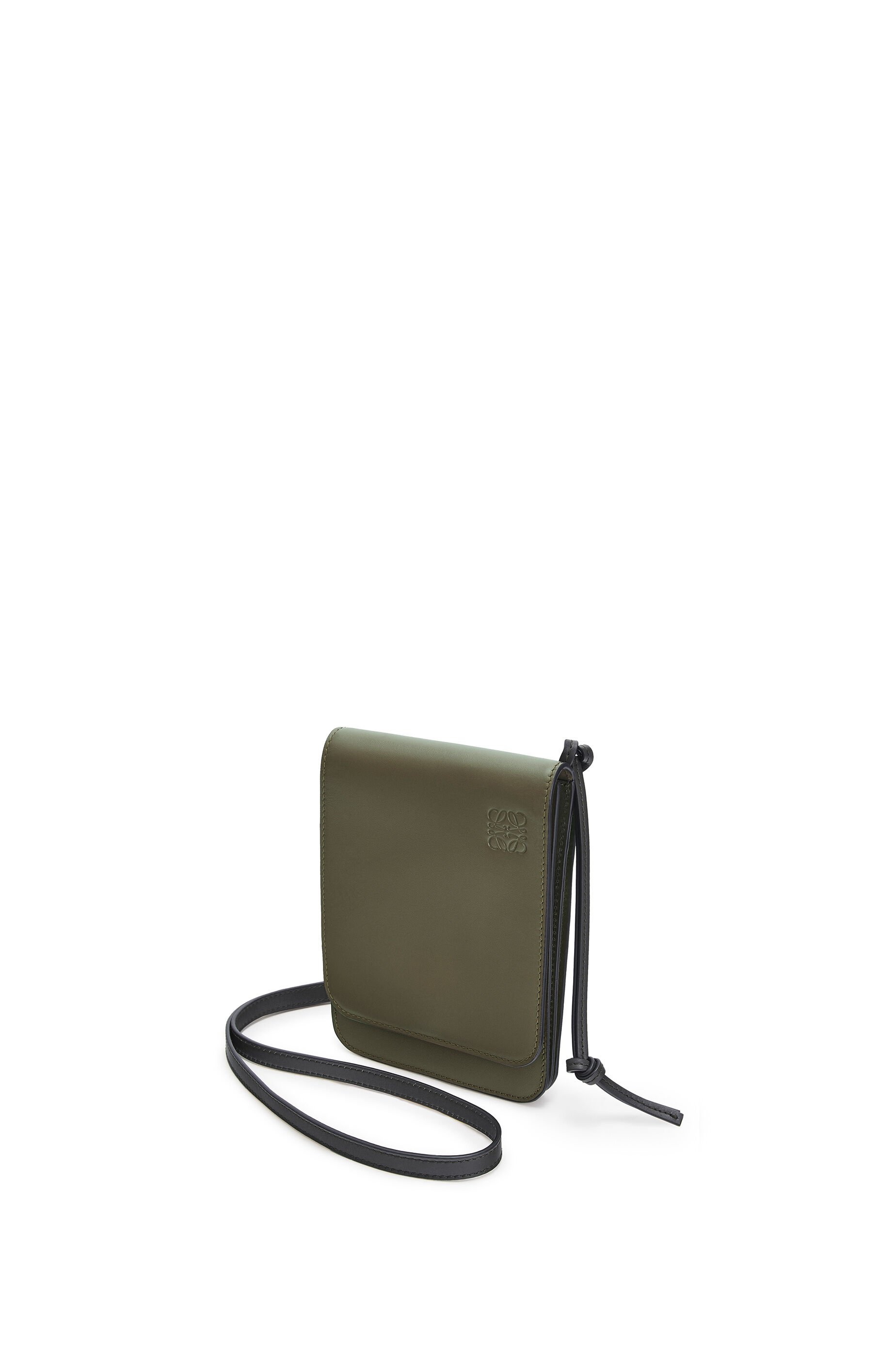 Flat Gusset Crossbody bag in smooth calfskin - 3