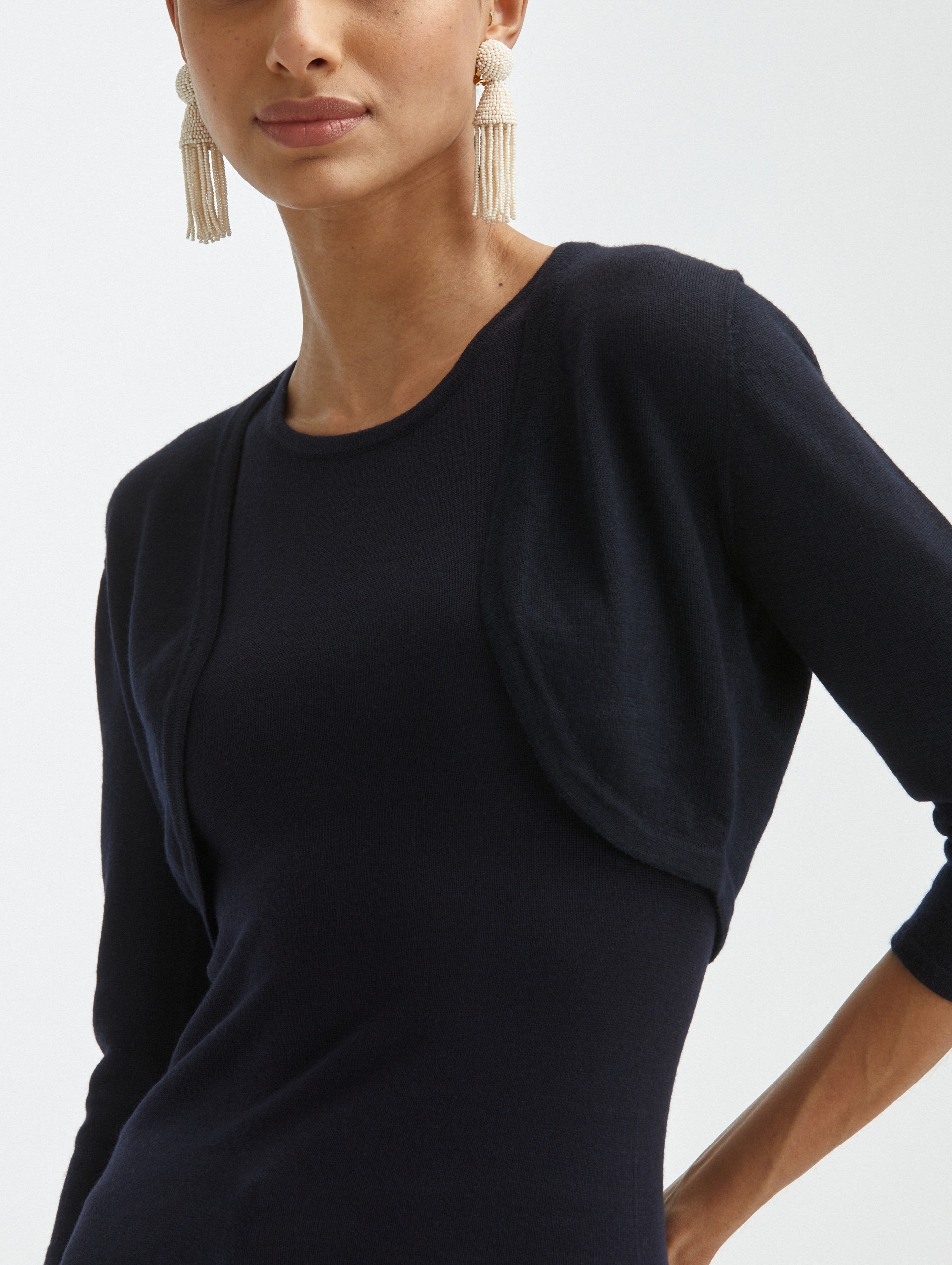 CASHMERE SILK BOLERO - 4