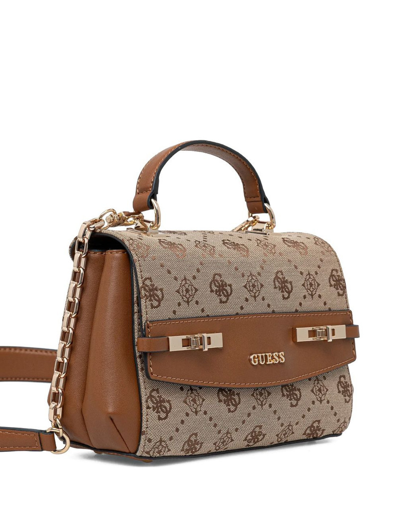 GUESS USA Melinda pattern chain tote bag outlook
