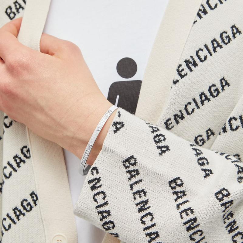 BALENCIAGA Balenciaga Logo Bracelet outlook