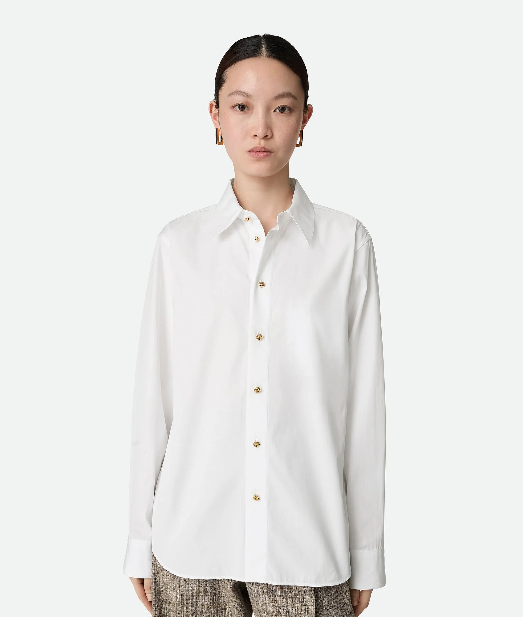 Cotton Poplin Shirt - 1