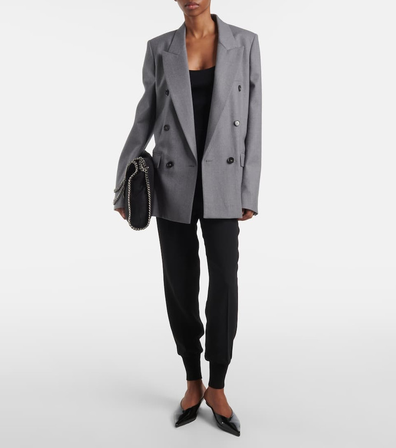 Stella McCartney Julia high-rise tapered pants outlook