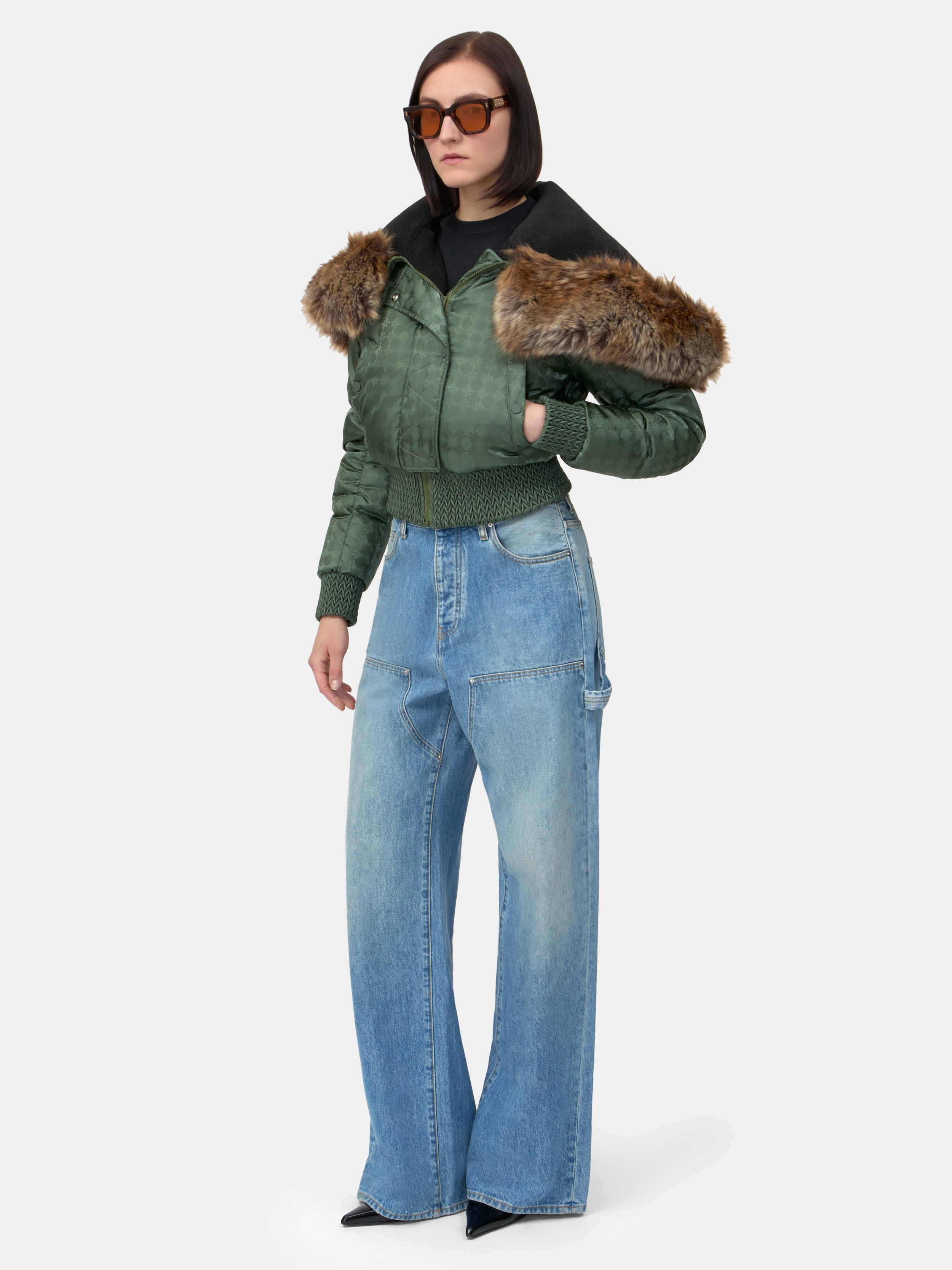 WOMEN'S MA QUAD HOODED DOWN JACKET - 3