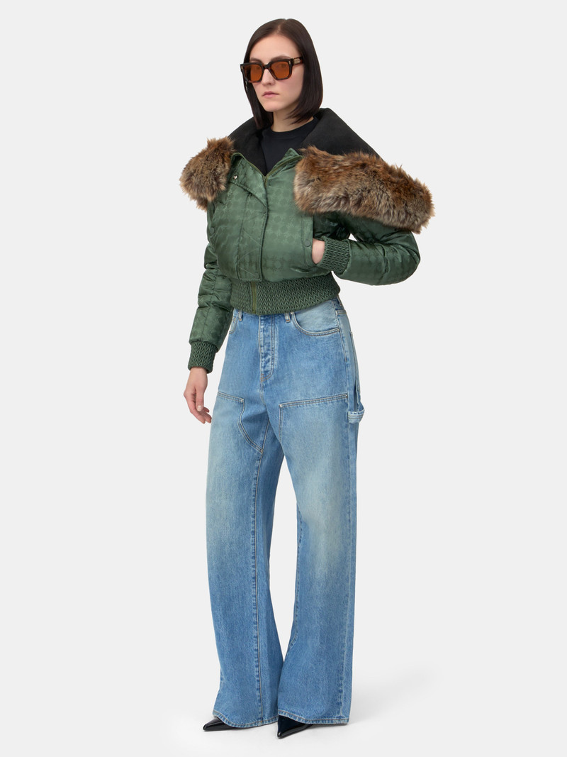 WOMEN'S MA QUAD HOODED DOWN JACKET 3