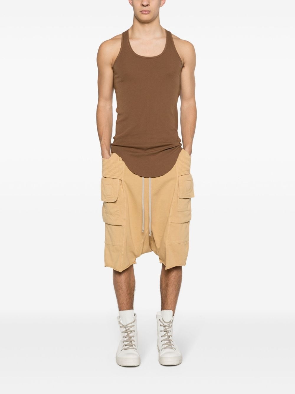 longline cotton tank top - 2
