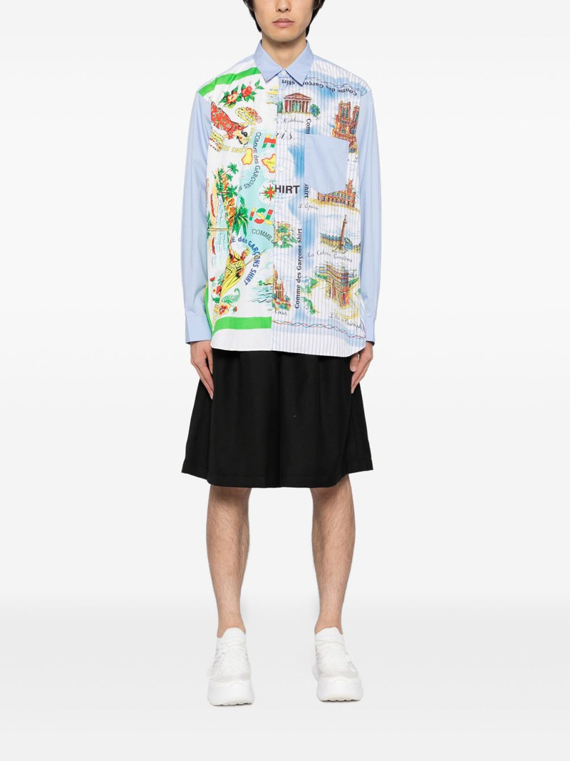 Comme des Garçons SHIRT graphic-print shirt outlook