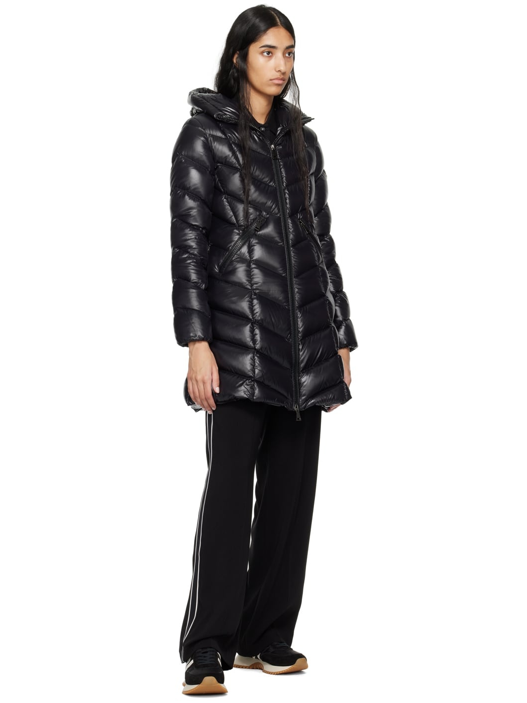 Black Fulmarus Down Coat - 5