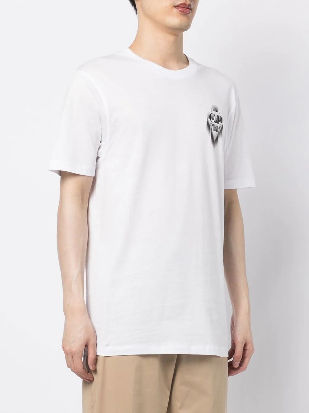 logo-print short-sleeved T-shirt - 3