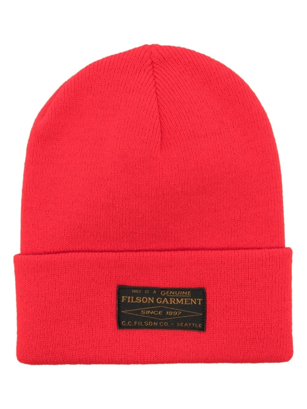 Ballard Watch logo-patch beanie - 1