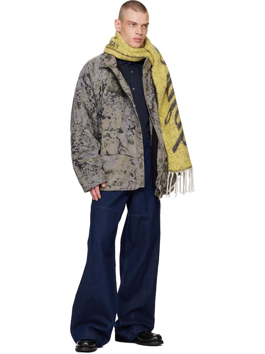Black & Yellow Egonic Scarf - 3