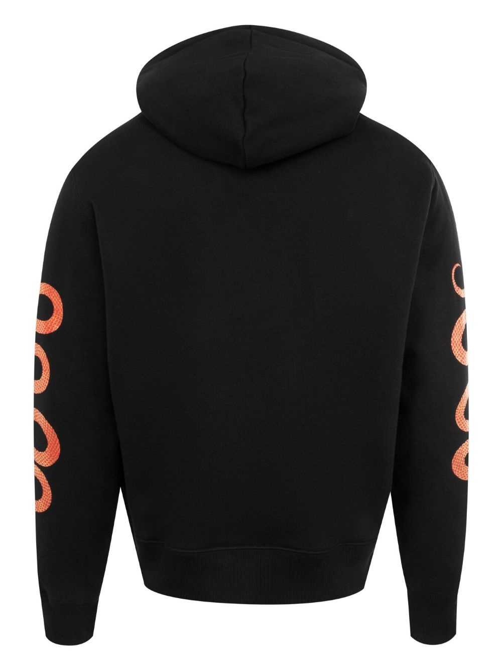 snake-print hoodie - 2