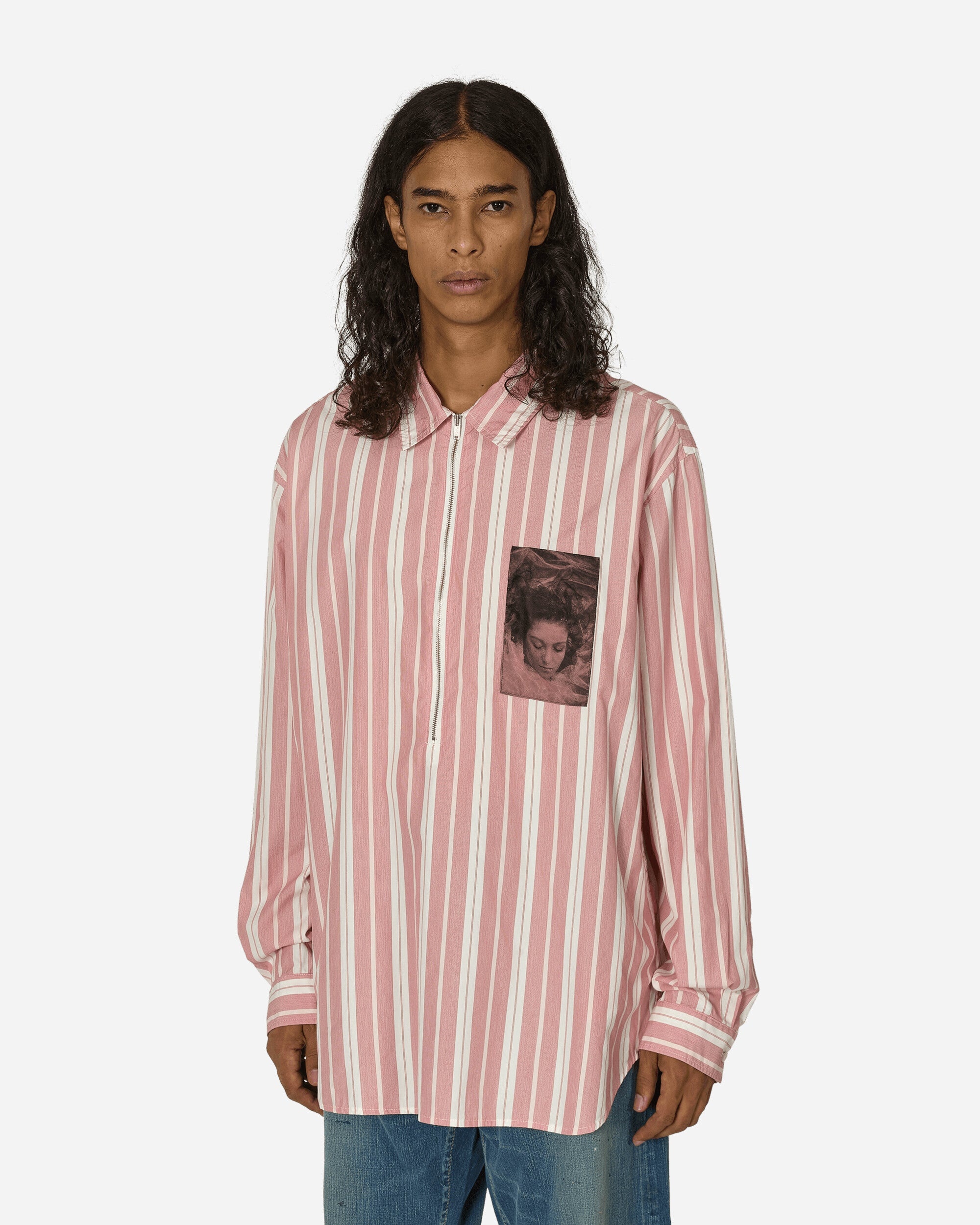 Twin Peaks Striped Shirt Red - 1